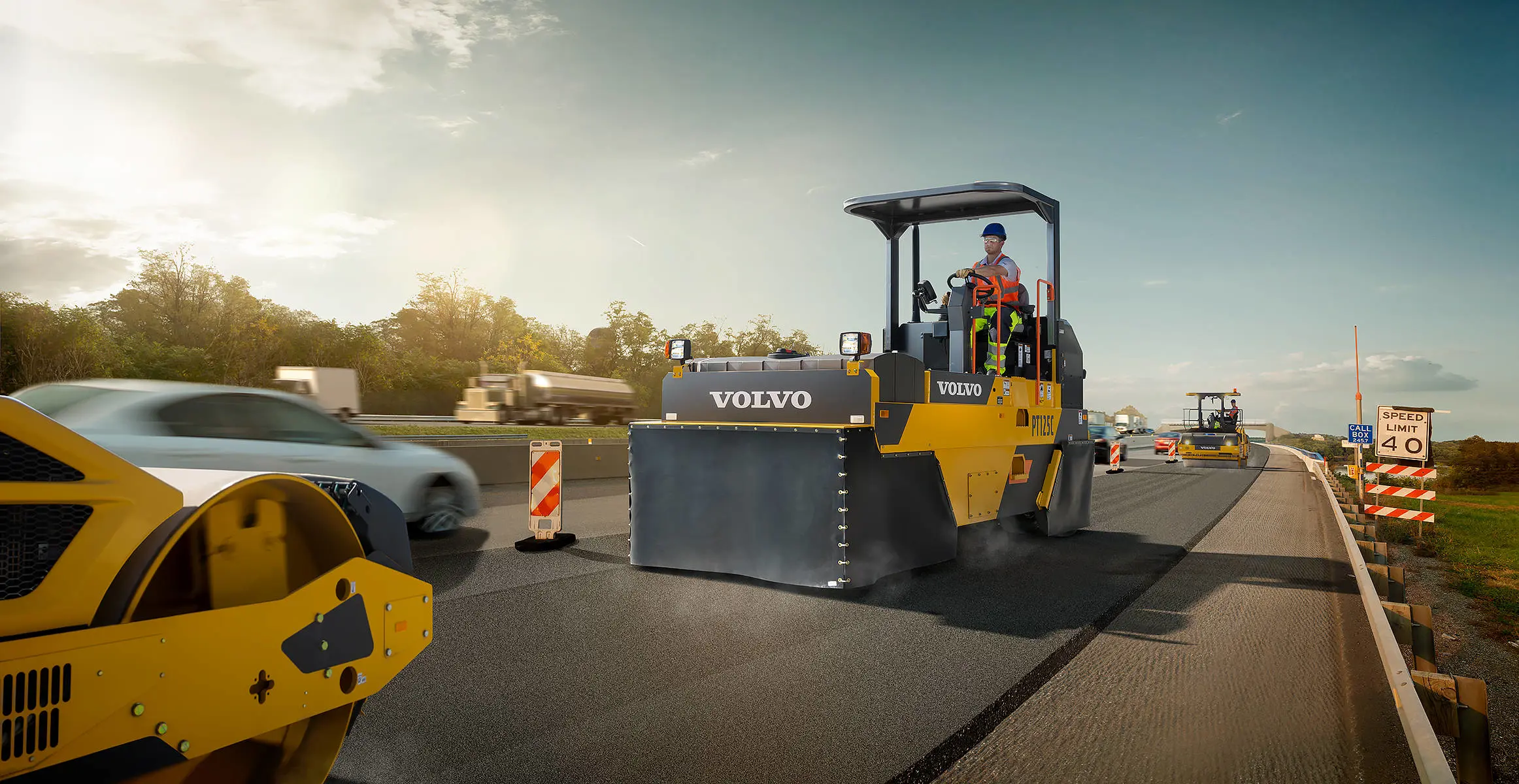 Volvo Asphalt Compactors PT125C