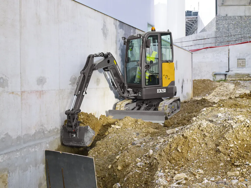 Volvo Compact Excavators ECR25D