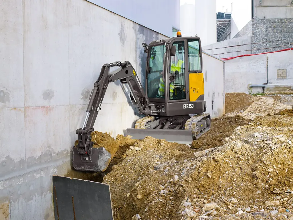 Volvo Compact Excavators ECR25D