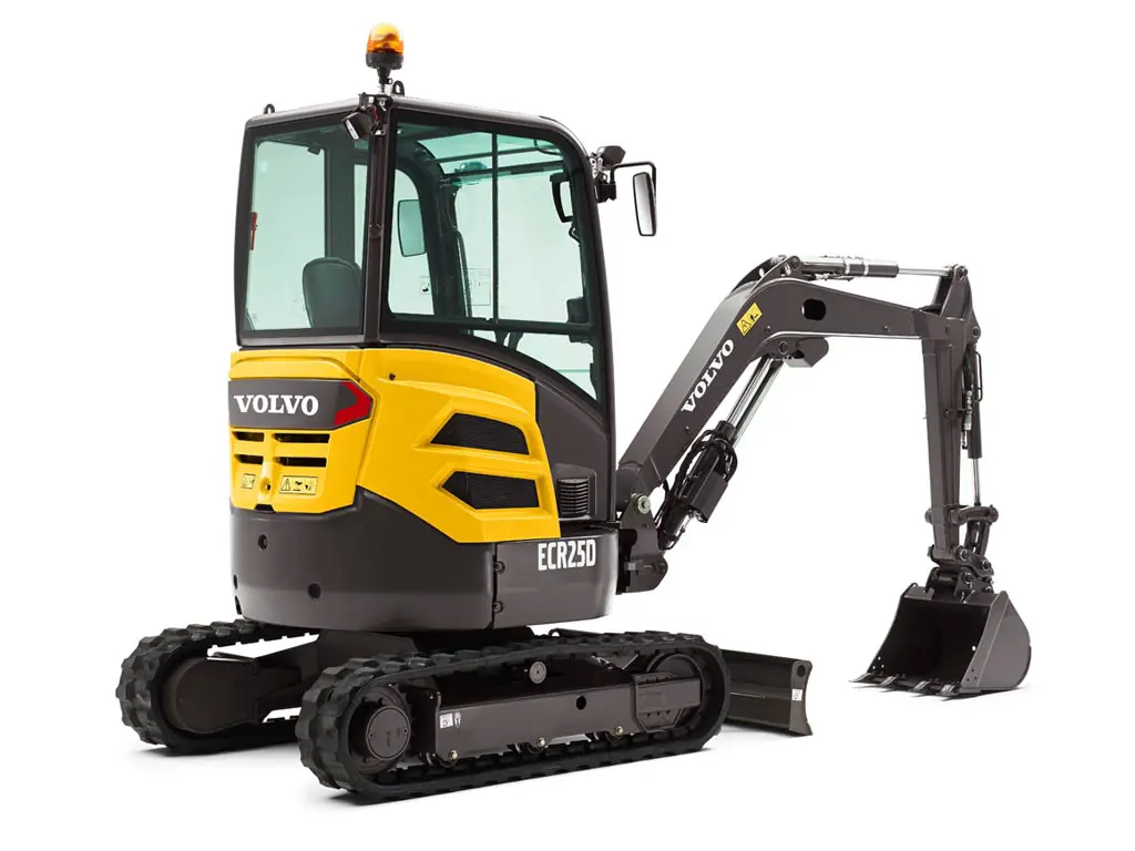 Volvo Compact Excavators ECR25D