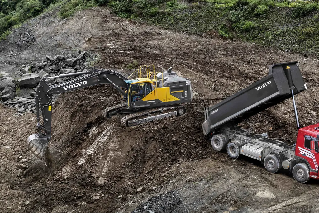 Volvo Large Crawler Excavators EC380E