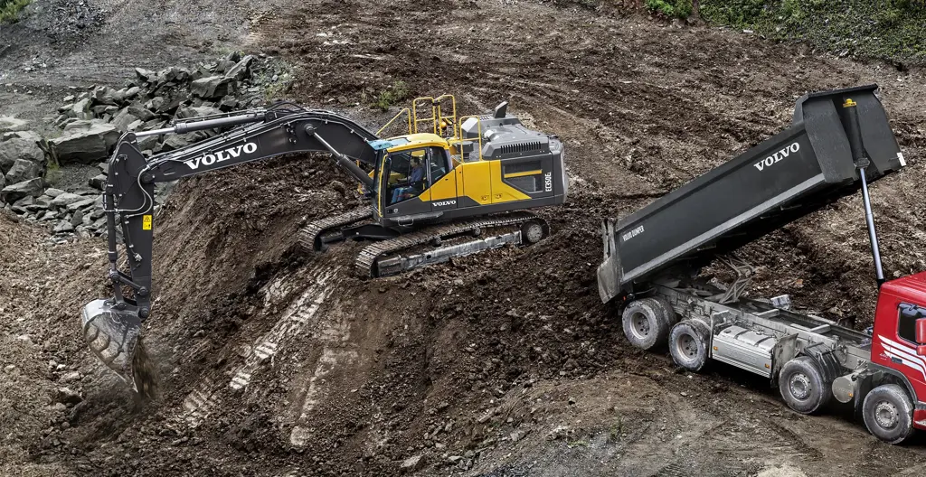 Volvo Large Crawler Excavators EC350E