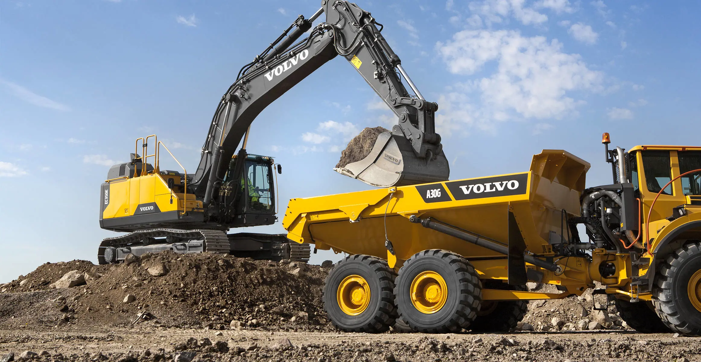 Volvo Large Crawler Excavators EC350E