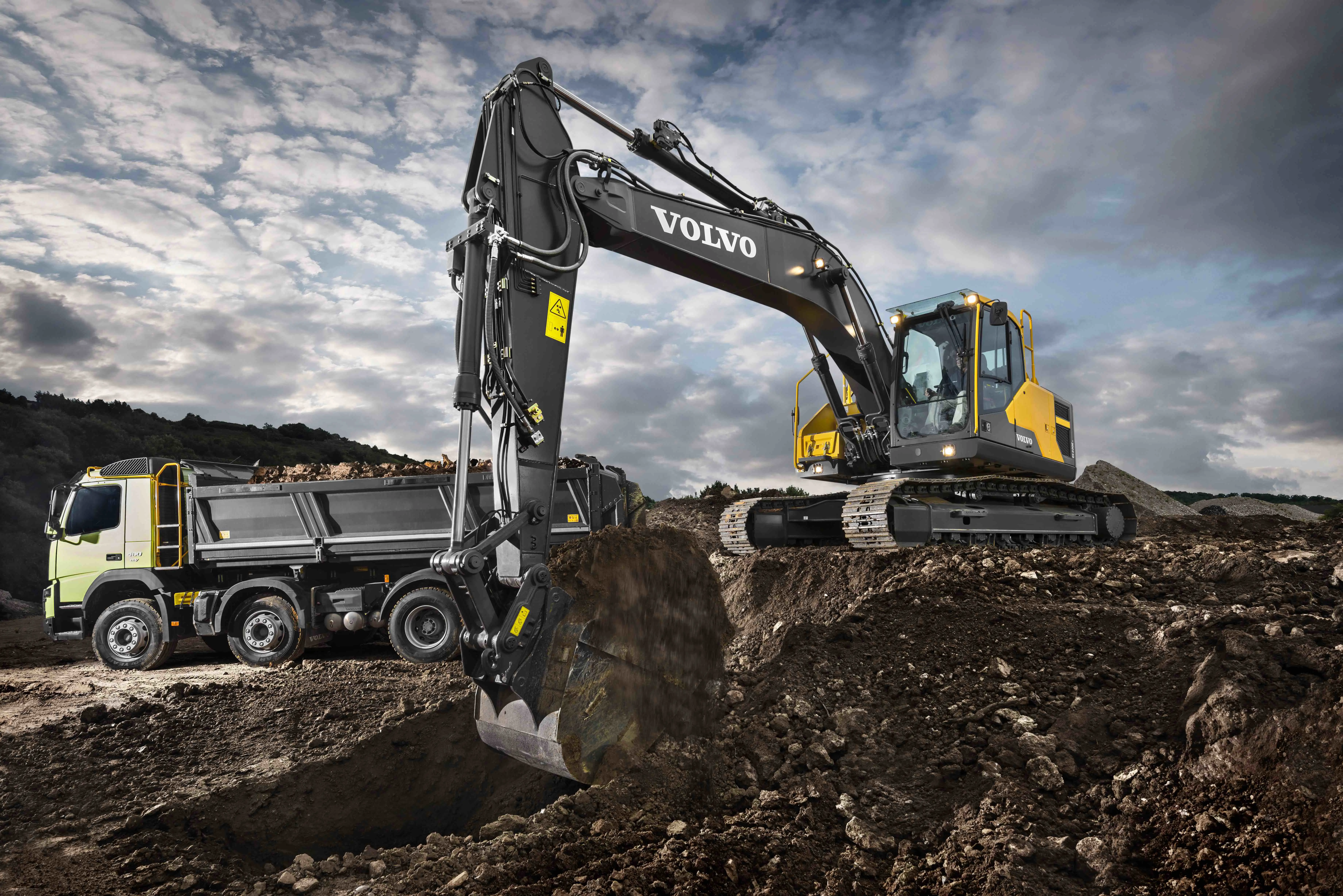 Volvo Medium Crawler Excavators EC220E