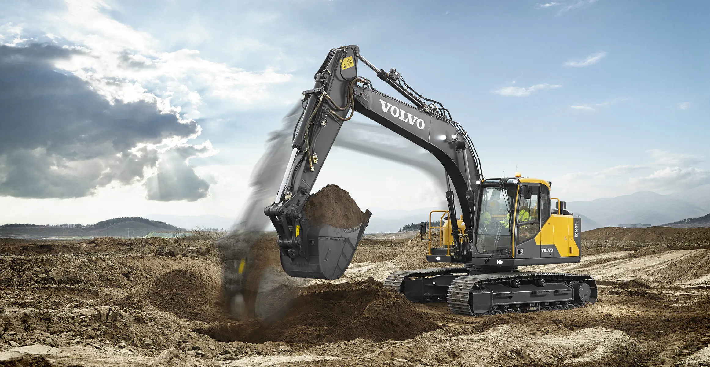 Volvo Medium Crawler Excavators EC160E