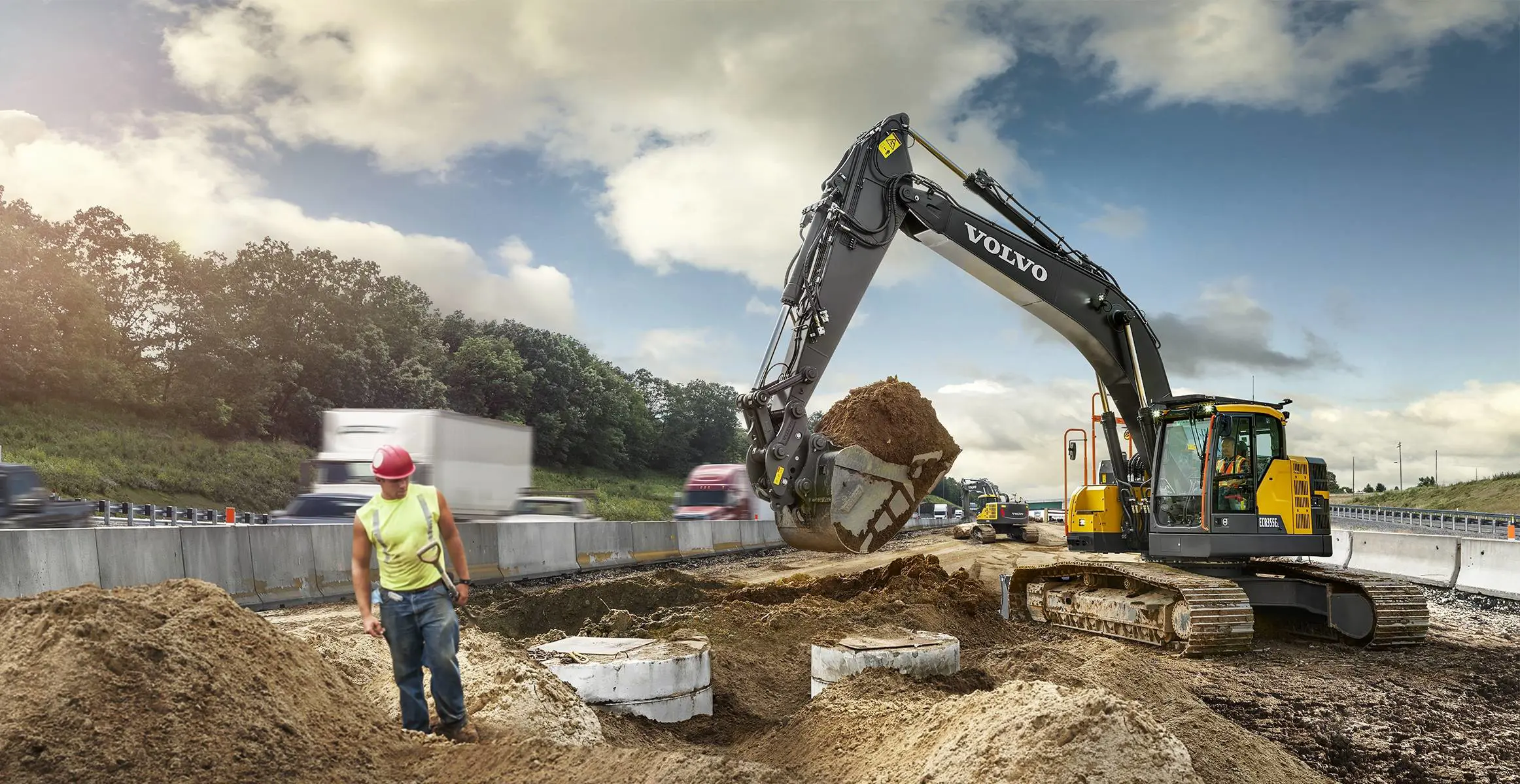 Volvo Large Crawler Excavators ECR355E