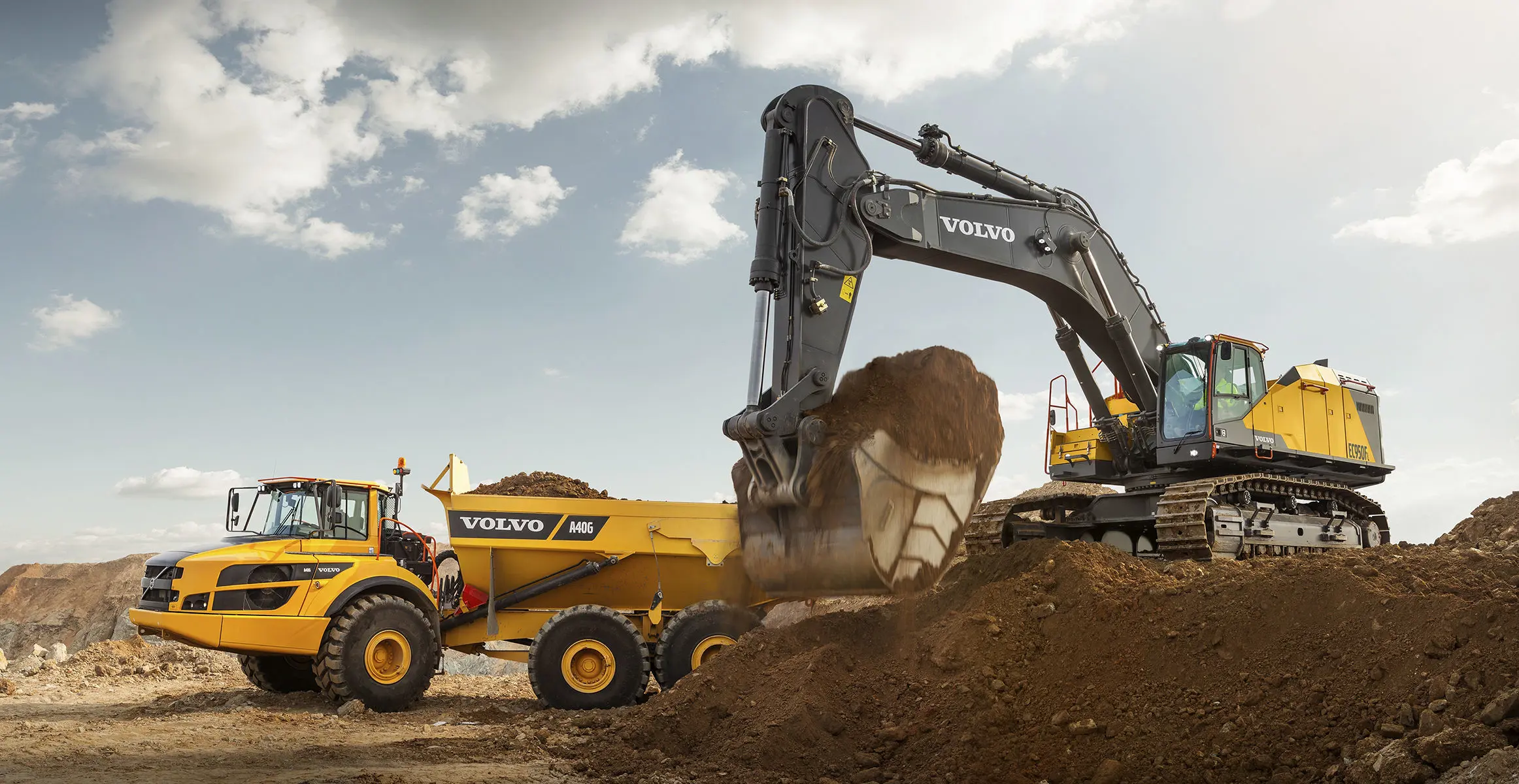 Volvo Large Crawler Excavators EC950F