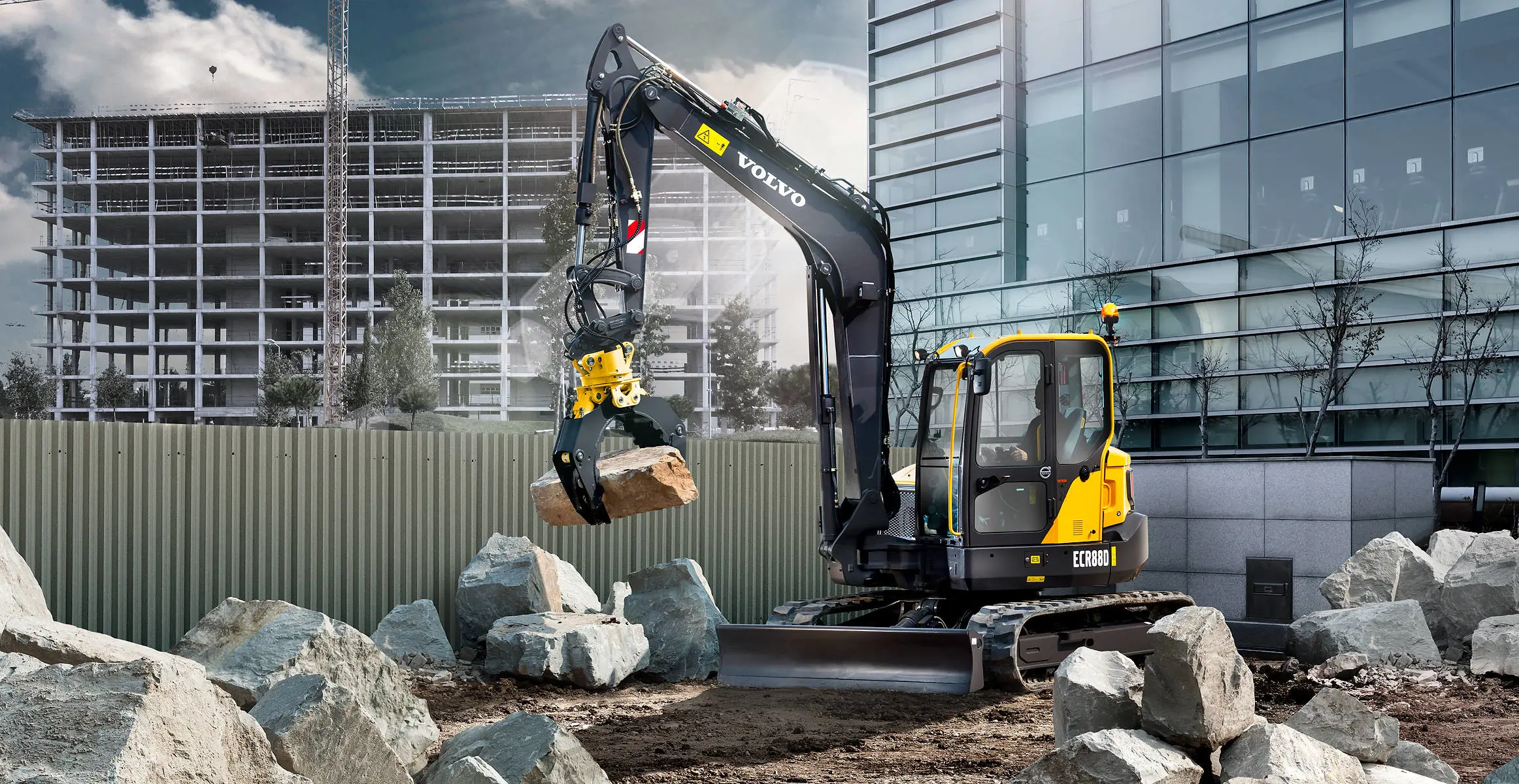 Volvo Compact Excavators ECR88D