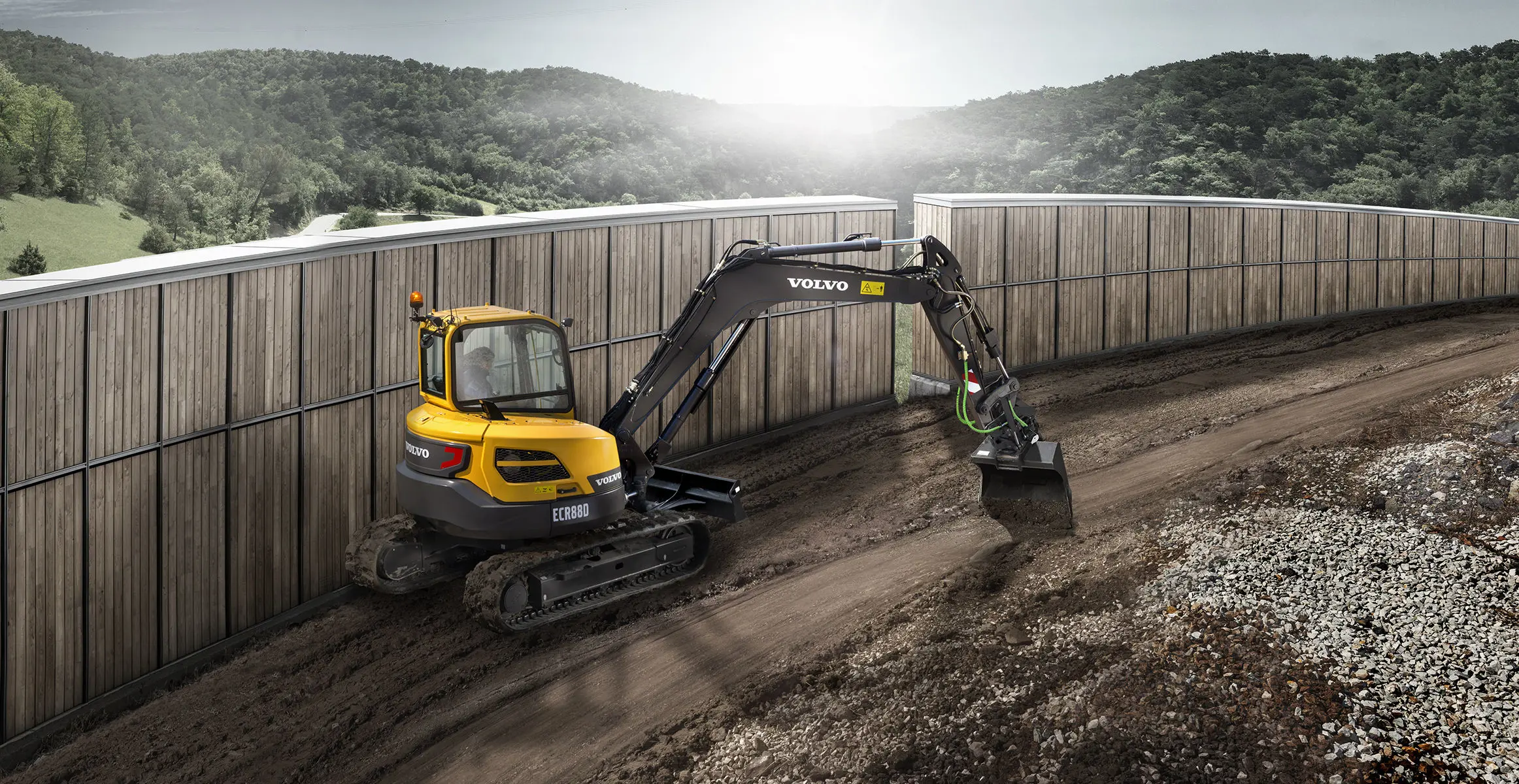 Volvo Compact Excavators ECR88D