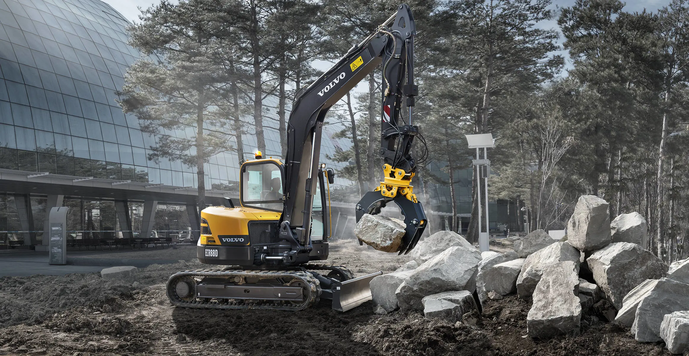 Volvo Compact Excavators ECR88D