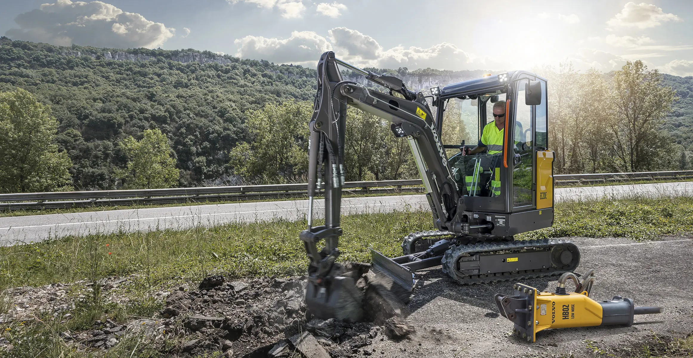 Volvo Compact Excavators EC20E