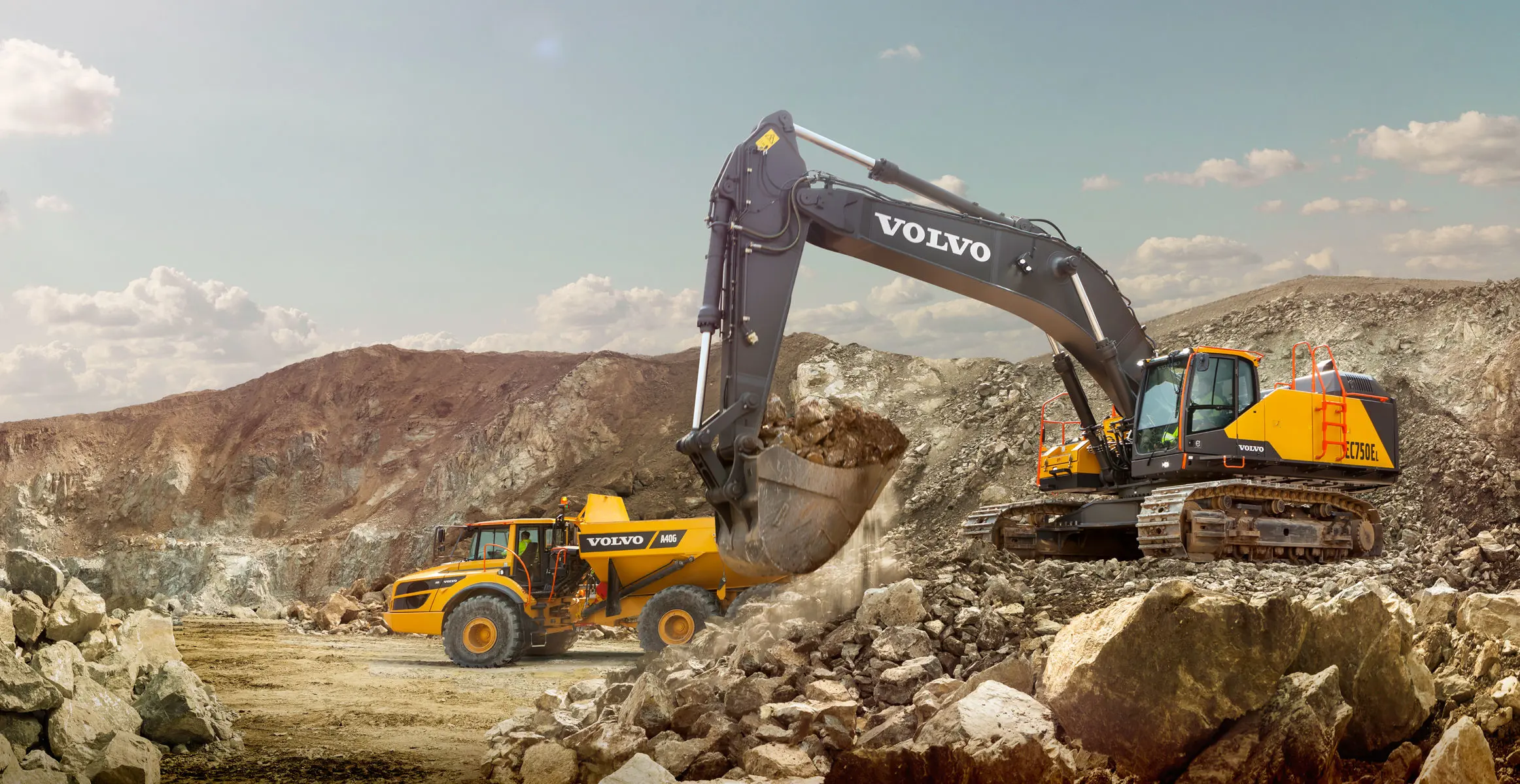 Volvo Large Crawler Excavators EC750E