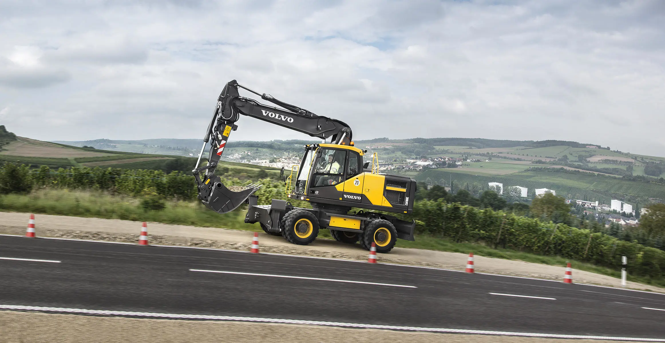 Volvo Wheeled Excavators EW180E