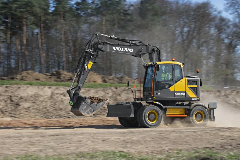 Volvo Wheeled Excavators EWR170E