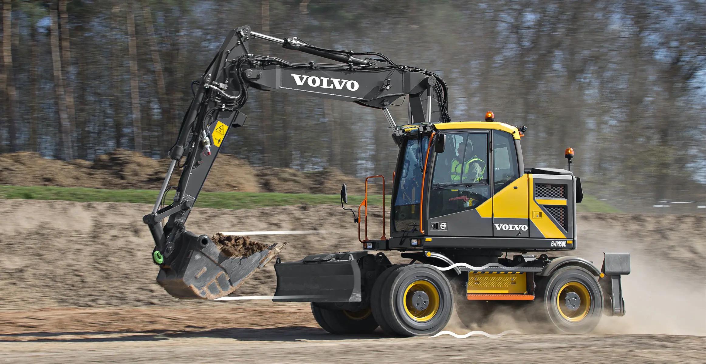 Volvo Wheeled Excavators EWR170E