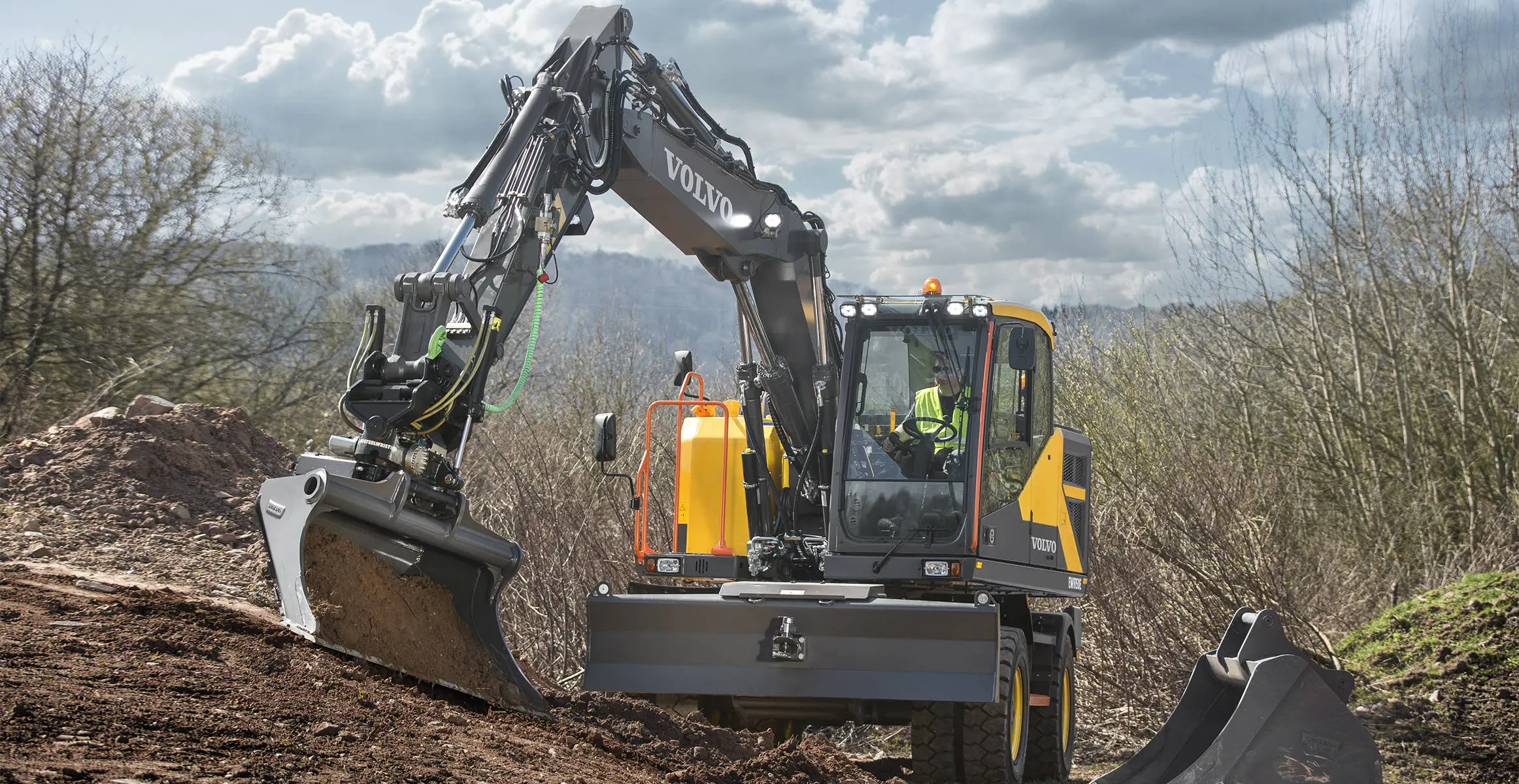 Volvo Wheeled Excavators EWR170E