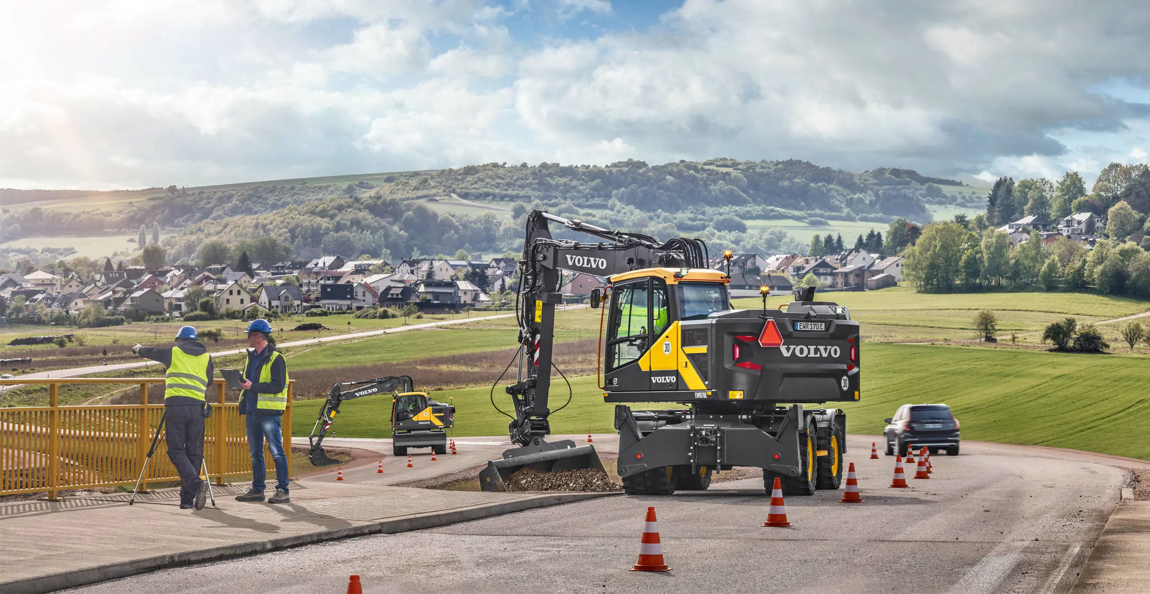 Volvo Wheeled Excavators EWR170E