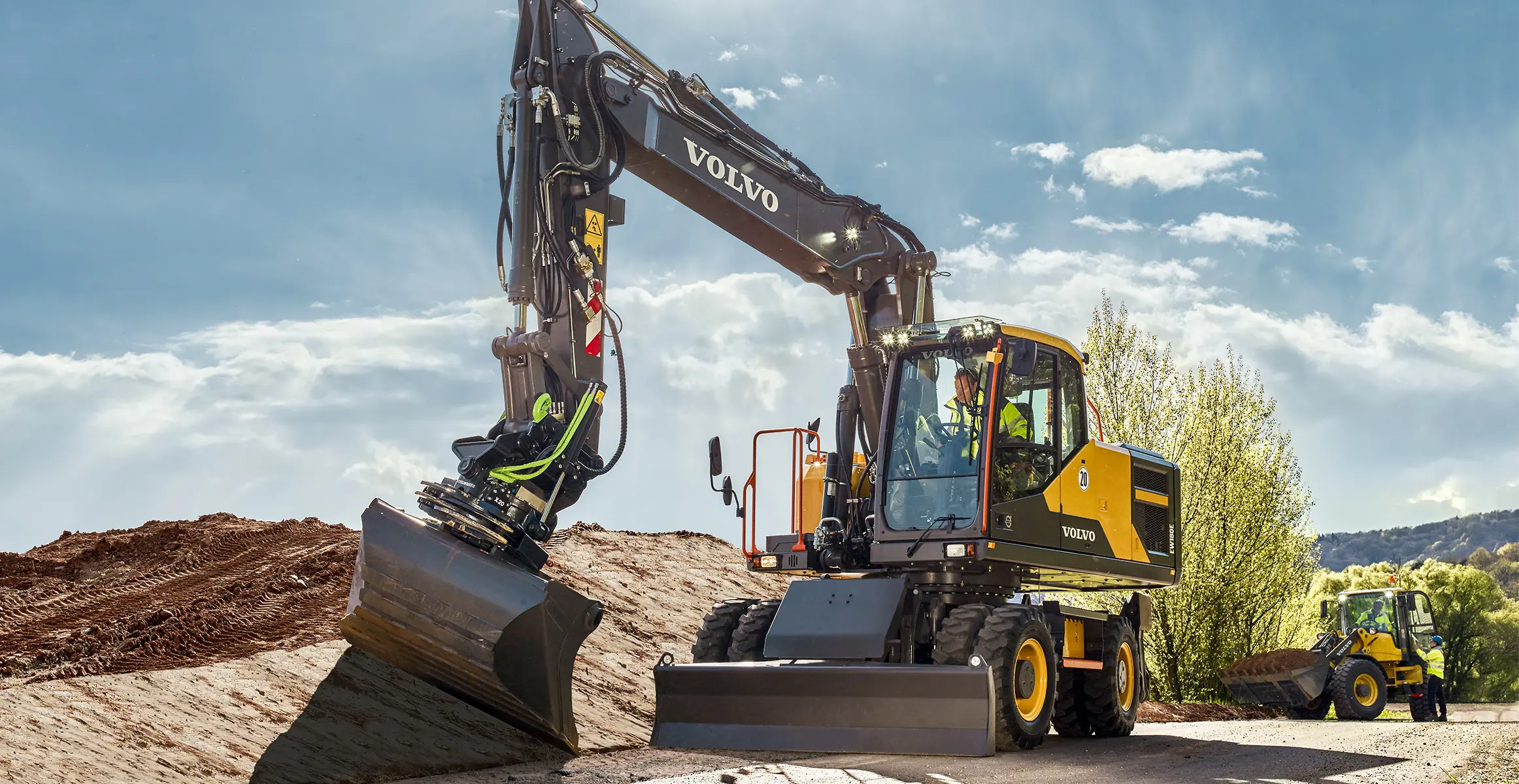 Volvo Wheeled Excavators EW220E