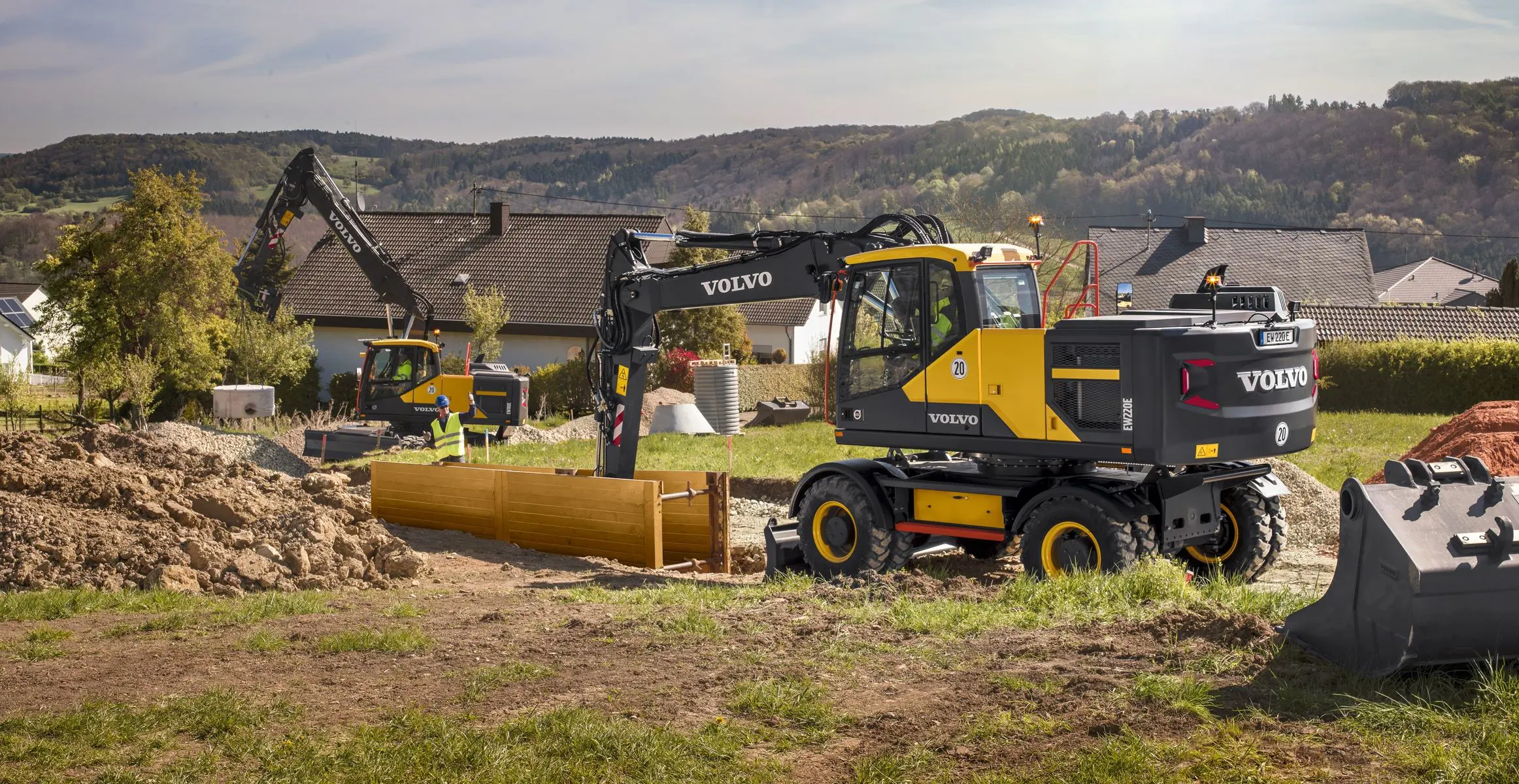 Volvo Wheeled Excavators EW220E