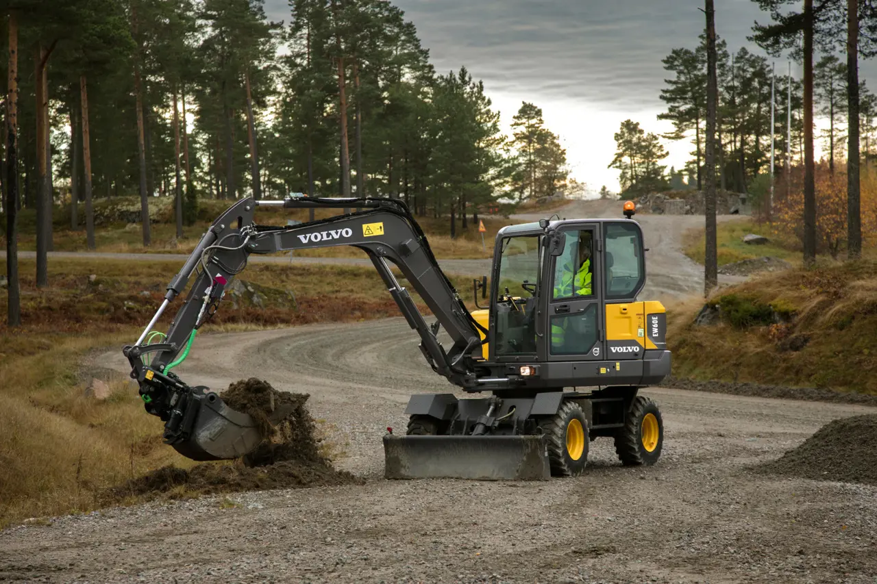 Volvo Compact Excavators EW60E