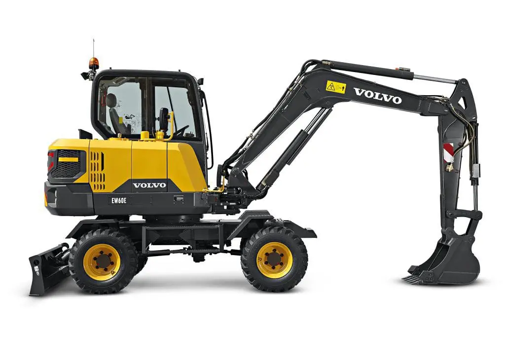 Volvo Compact Excavators EW60E