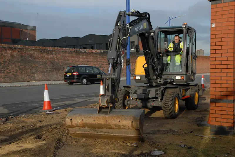 Volvo Compact Excavators EW60E