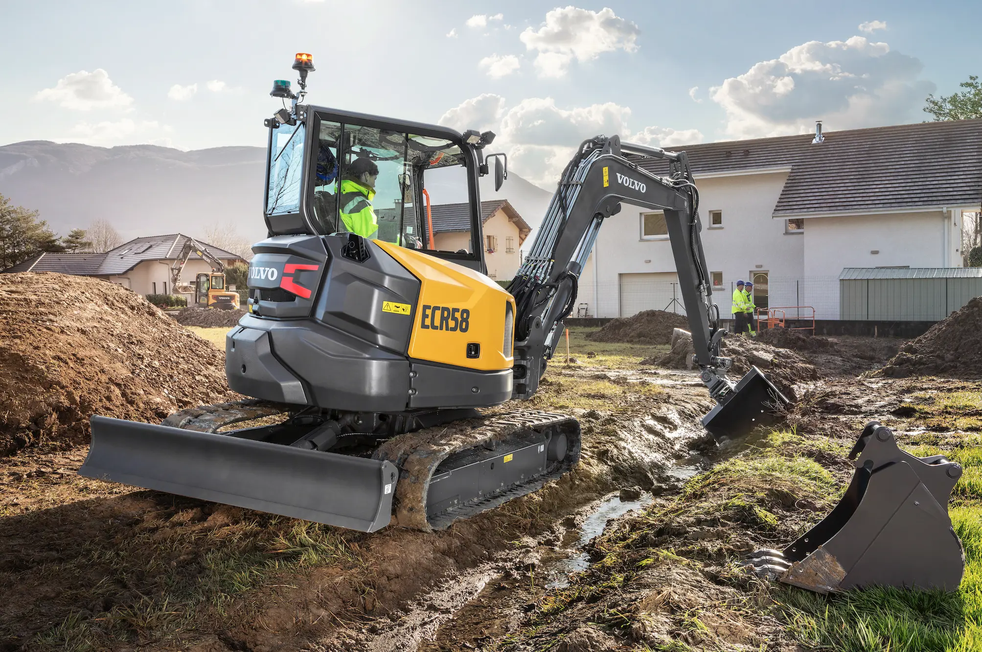 Volvo Compact Excavators ECR58