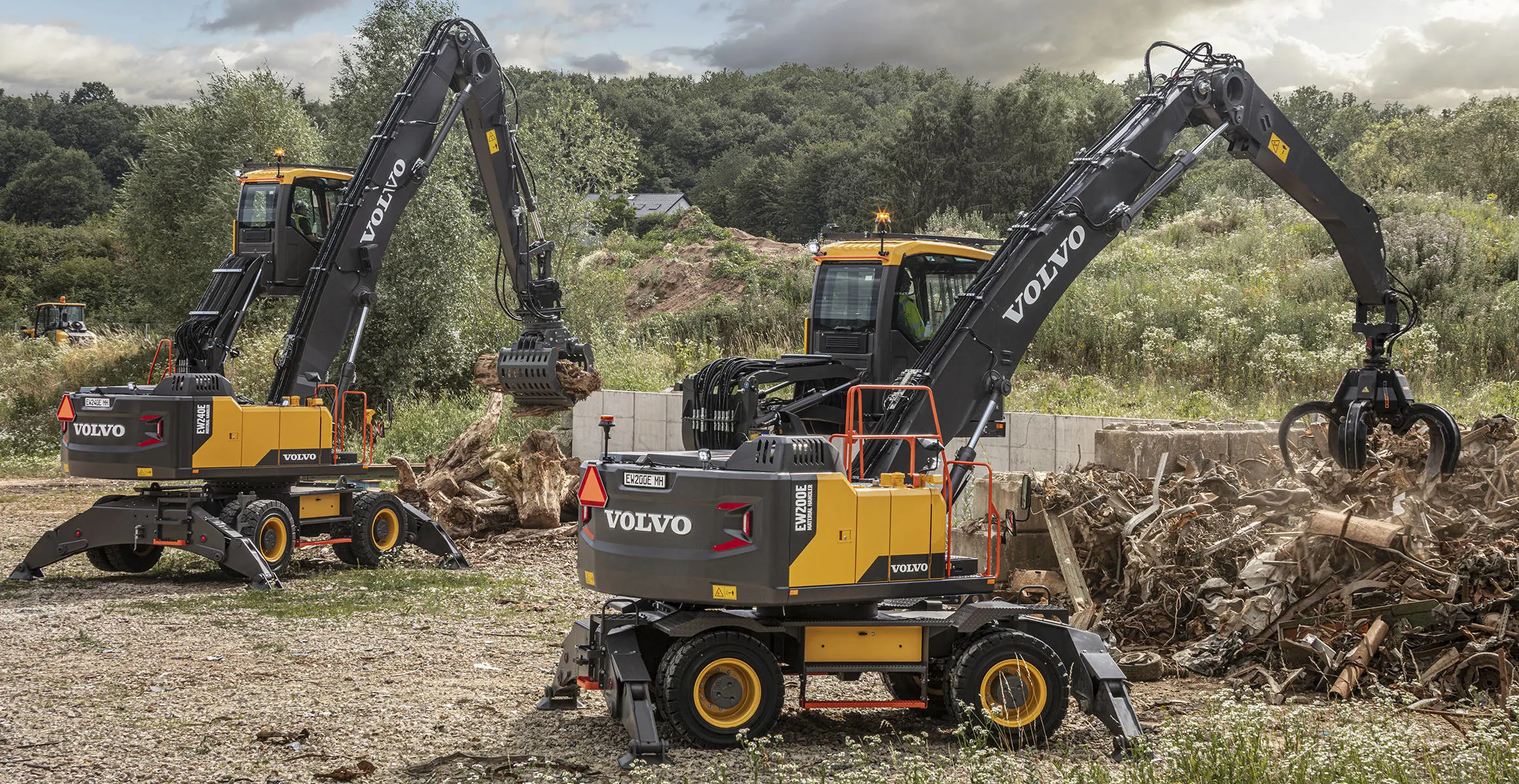 Volvo Wheeled Excavators EW200E MH