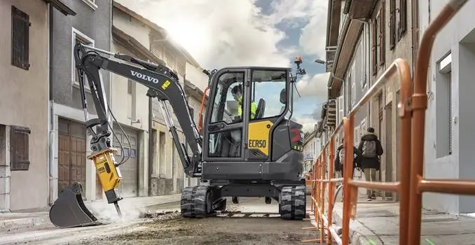 Volvo Compact Excavators ECR50