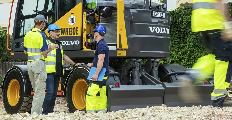 Volvo Wheeled Excavators EWR130E