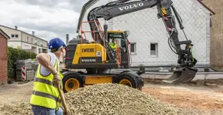 Volvo Wheeled Excavators EWR130E