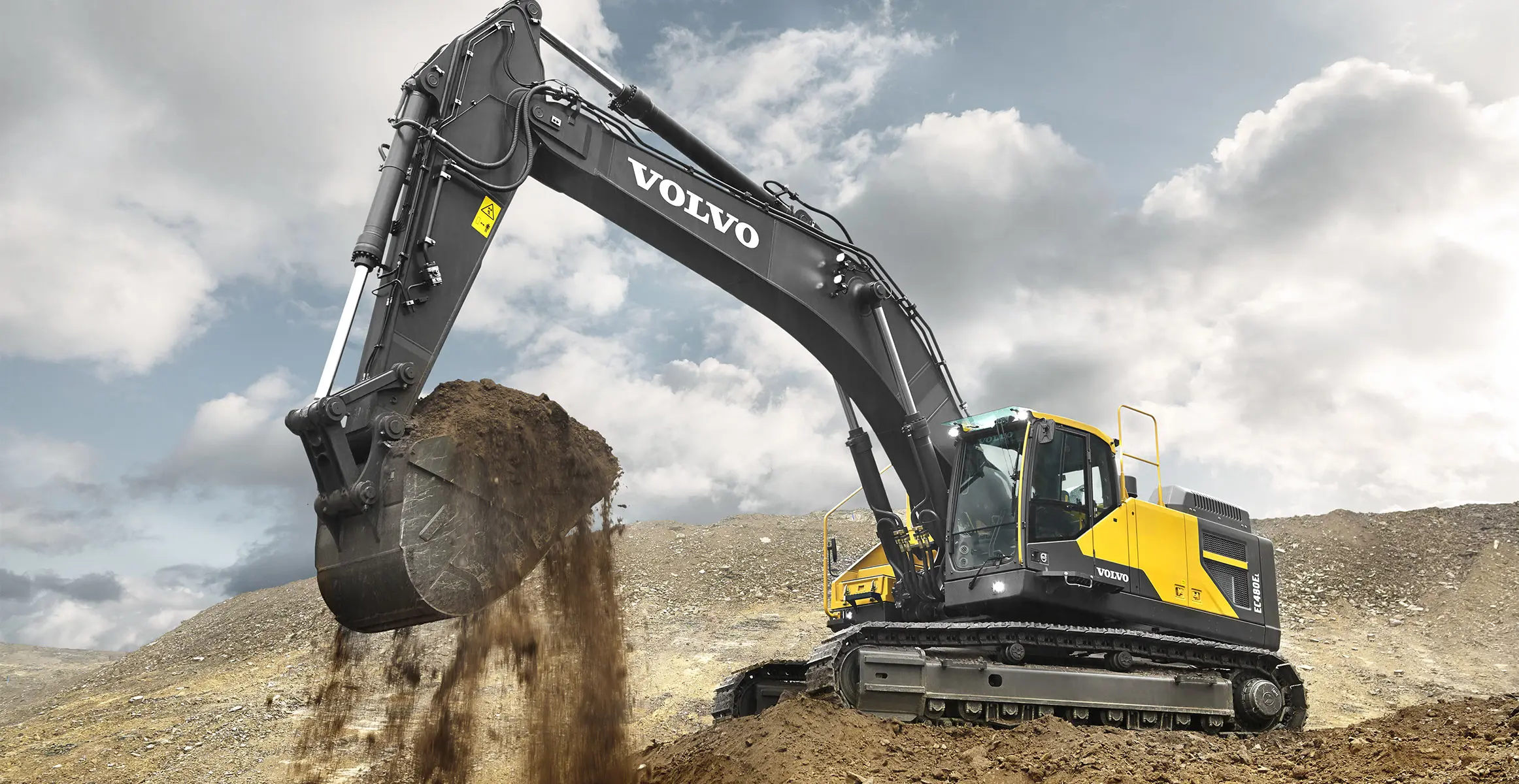 Volvo Large Crawler Excavators EC480E