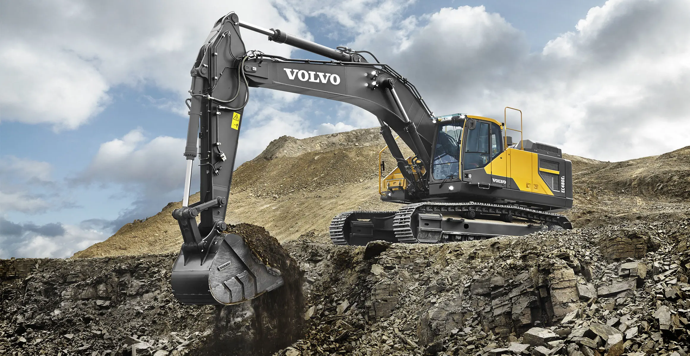 Volvo Large Crawler Excavators EC480E