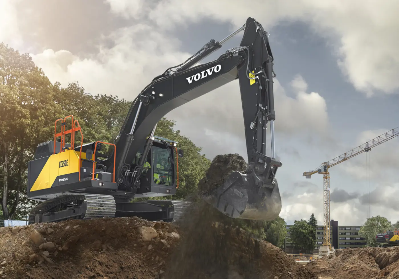 Volvo Large Crawler Excavators EC250E HYBRID