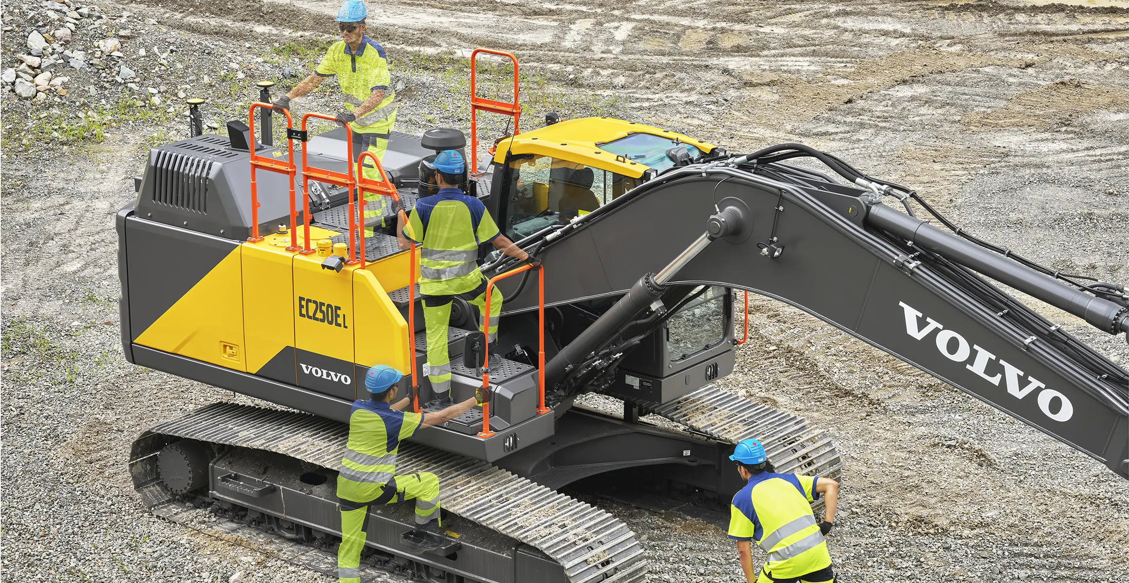 Volvo Large Crawler Excavators EC250E HYBRID