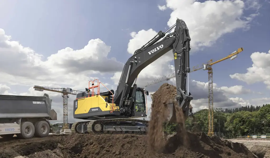 Volvo Large Crawler Excavators EC380E HYBRID