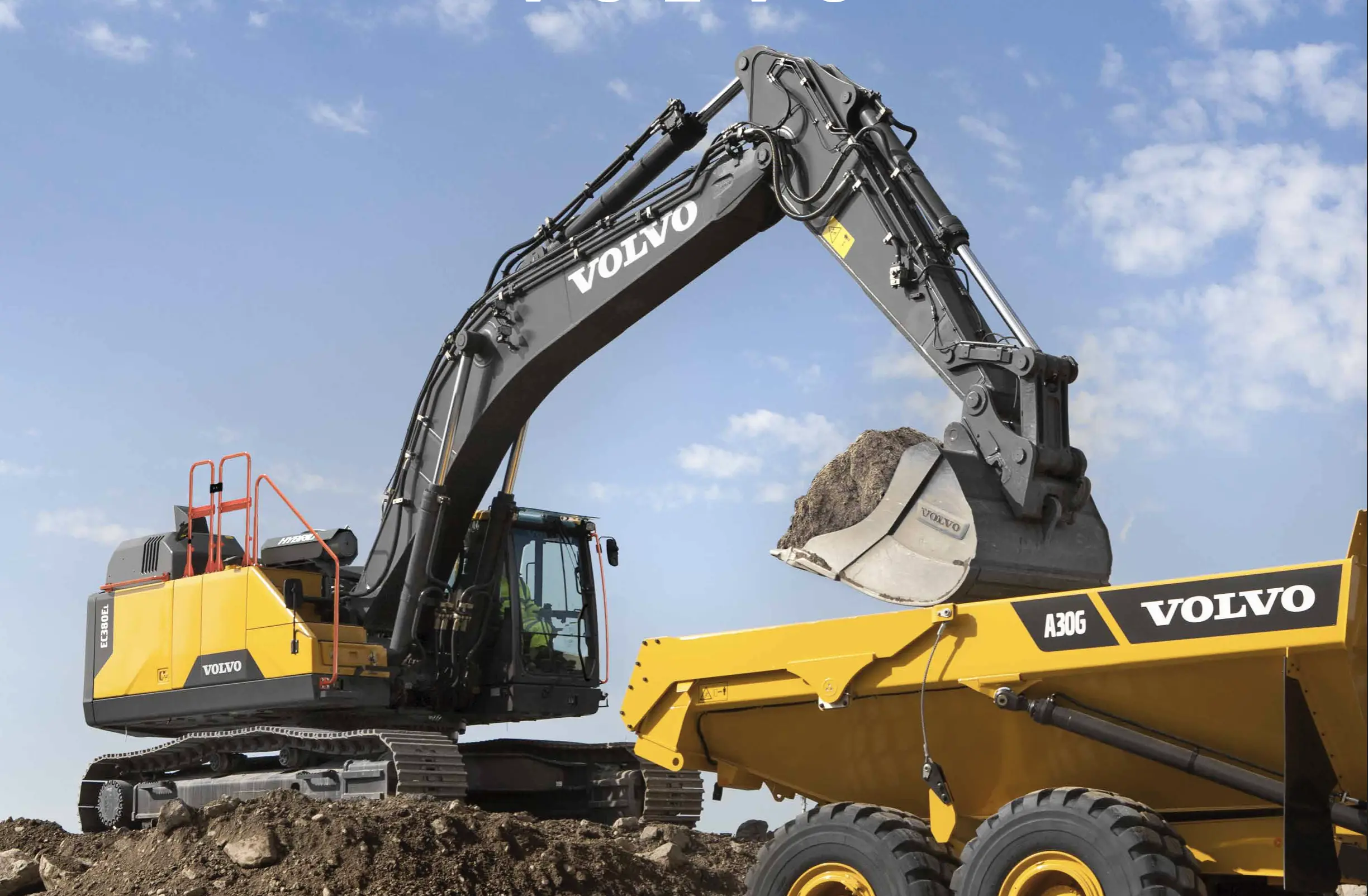 Volvo Large Crawler Excavators EC380E HYBRID